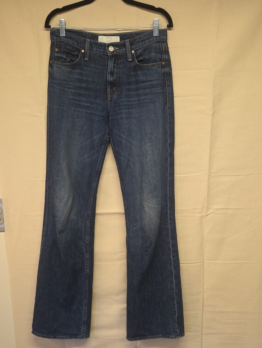 MOTHER Superior The Bookie Heel Jeans